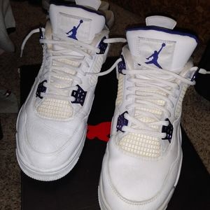 Jordan Retro 4s Purple Metallic